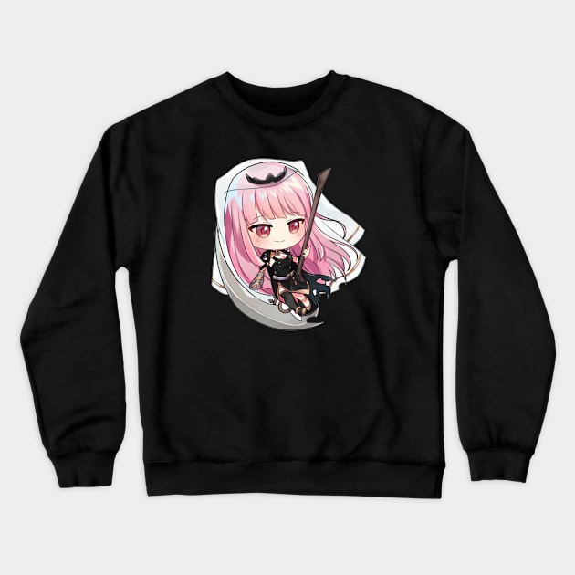 Hololive Mori Calliope Crewneck Sweatshirt by Ghazinagato